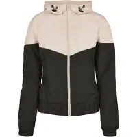 Urban Classics Övergångsjacka 'Arrow' rosa / svart