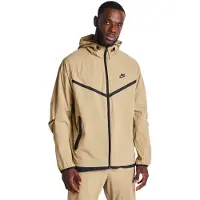 Nike Jacka Tech Woven Fz - Beige/svart, storlek Large