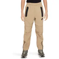 Nike Sweatpants Nsw Tech Woven - Beige/svart Barn, storlek XL: 158-170 cm