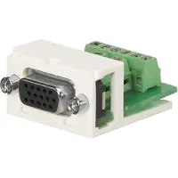 Panduit CMD15HDWHY, VGA, 2 modul/-er, Vit