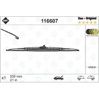 SWF Torkarblad Standard 116607, 530mm, Front, 1 Stycke