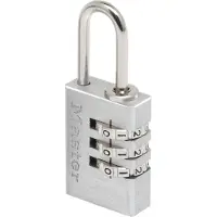 Master Lock 7620EURD, Kombinationslås till resväska, Varje varumärke, Gjuten aluminium, Gjuten aluminium, Stål, Ryggsäck, Portfölj, Duffelväska, Laptop bag, Resväska, Sport bag