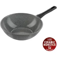 Zwilling Terreno Plus Ceramic Wok, 28 cm, aluminium, titanförstärkt non-stick-beläggning