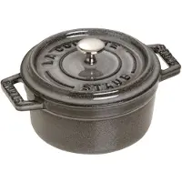 Staub mini casserole-cocotte 10 cm, 0,25 l grey