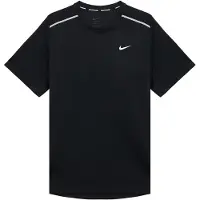 Nike Funktionstopp 'MILER' svart / silver / vit