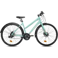 Insera Reflex 28 24-växlad hybrid- och trekkingcykel, 48 cm, turkos