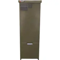 TRIARCA A/S TRIARCA kabelskåp Trilite P15 4-ledars skensystem 400A HxBxD 700x346x212mm 12,2kg alu grön