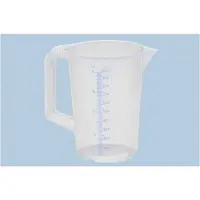 Hünersdorff 936000 mätbägare 1000 ml PP (polypropen)