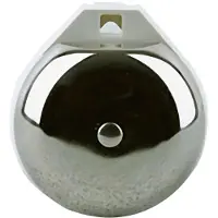 Grothe 24071 Dörrsignal 8 V (max) 85 dBA Grå, Silver