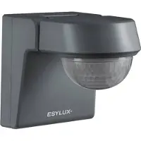 ESYLUX EM10025389 Rörelsedetektor Tak, Vägg, Utanpåliggande 230 ° Grå IP55, IK07