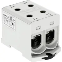 Ouneva OTL-isolerad universalklämma aluminium/koppar 2*(35-240) mm2 grå