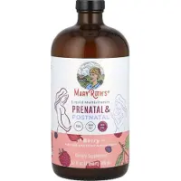 MaryRuth's , Flytande Multivitamin Prenatal och Postnatal Kosttillskott, Bär, 32 fl oz (946 ml)