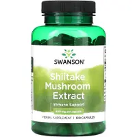 Swanson Health Shiitake-svampextrakt, 500 mg, 120 kapslar