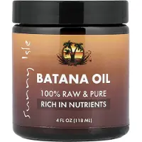 Sunny Isle Jamaican Black Castor Oil , 100% Rå & Ren Batana Olja, 4 fl oz (118 ml)