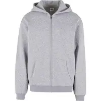 Urban Classics Fluffy Sweatshirt Med Dragkedja