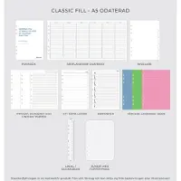 Filofax Systemkalender Malden A5 Burgundy