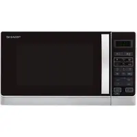 Sharp Home Appliances R-642INW Svart Kombinationsmikrovågsugn Bänkdiskmaskin 20 l 800 W