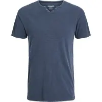 Jack & Jones T-shirt 'JJESplit' marinblå