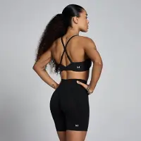 Myprotein MP Dam Tempo Sport-BH med Twistrygg - Svart - XXL