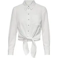 ONLY Lecey Knot Skjorta Med Långa ärmar