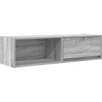 vidaXL TV-bänk grå sonoma 100x31x25,5 cm konstruerat trä