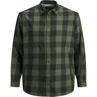 Jack & Jones Gingham Plus Size Skjorta Med Långa ärmar