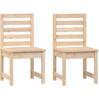 vidaXL Caféset 3 delar massiv furu