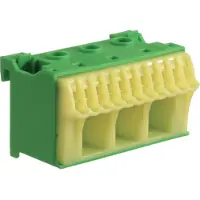 Hager KN14E KN14E PE-klämma Flexibel: 5-25 mm² Styvhet: 1.5-25 mm² Antal poler: 14 1 st Grön