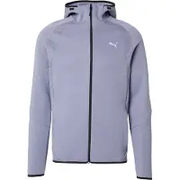 Puma Sportsweatjacka 'Evostripe' duvblå / vit