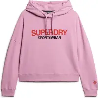 Superdry Sportswear Logo Boxy Tröja Med Huva
