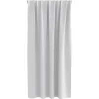 vidaXL Mörkläggningsgardiner med Ringar 2 pcs Ljusgrå 175 x 140 cm