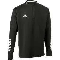 Select Träningströja Monaco v24 Half Zip - Svart/Vit, storlek 3XL