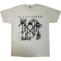 Ginza.se Sleep Token: Unisex T-Shirt/Eyes (Natural) (X-Large)