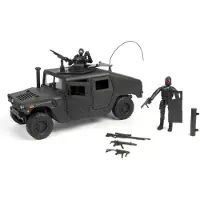 World Peacekeepers S.W.A.T. Humvee inkl. tillbehör och 2 figurer 1:18