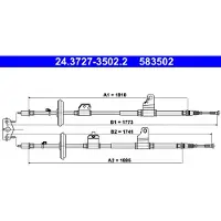 Ate Handbromsvajer 24.3727-3502.2