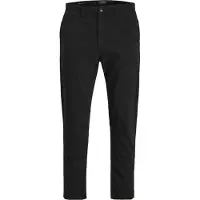 Jack & Jones Chinobyxa 'JPStace JJHarlow' svart