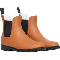 Urberg Womens Malme Rubber Fleece Boots Pumpkin Spice