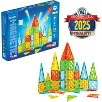 Geomag Magnetic Tiles Gems 44 delar / magnetiska byggplattor/klossar