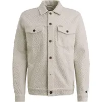 Cast iron Overshirt Jacquard Ekru Off-White Beige Storlek
