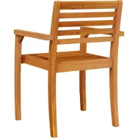 vidaXL Trädgårdsstolar 6 st 59x55x85 cm massivt akaciaträ