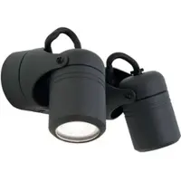Orion Vägglampa utomhus Vision, dimbar, Svart, Aluminium / grå / zink, Utomhusvägglampa