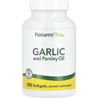 NaturesPlus Vitlök och Persiljeolja, 180 Mjuka Kapslar