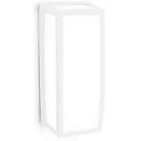 Orion LED utomhus vägglampa Bob, Vitt / opal, Aluminium / grå / zink, Modern, LED-vägglampa utomhus