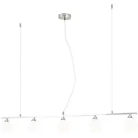 Orion Hänglampa Snowwhite, dimbar, Aluminium / grå / zink, Vardagsrum / matsal, Metall, Modern, Pendellampa