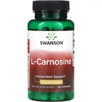 Swanson Health L-karnosin, 500 mg, 60 kapslar