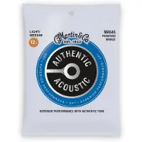 Martin Gitarrsträngar Authentic Acoustic SP Phosphor Bronze Light Medium 12.5-55