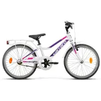 CARRARO Zaphira 20 cykel, 3-växlad, vit
