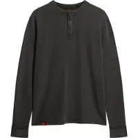 Superdry Vintage Textured Grandad T-shirt Med Lång ärm