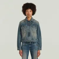 G-Star Shrunken Boxy Jacket - Dark blue - Women