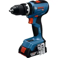 Bosch Slagskruvdragare/borr GSB 18V-65; 18 V; 2x4,0 Ah batt. + tillbehör